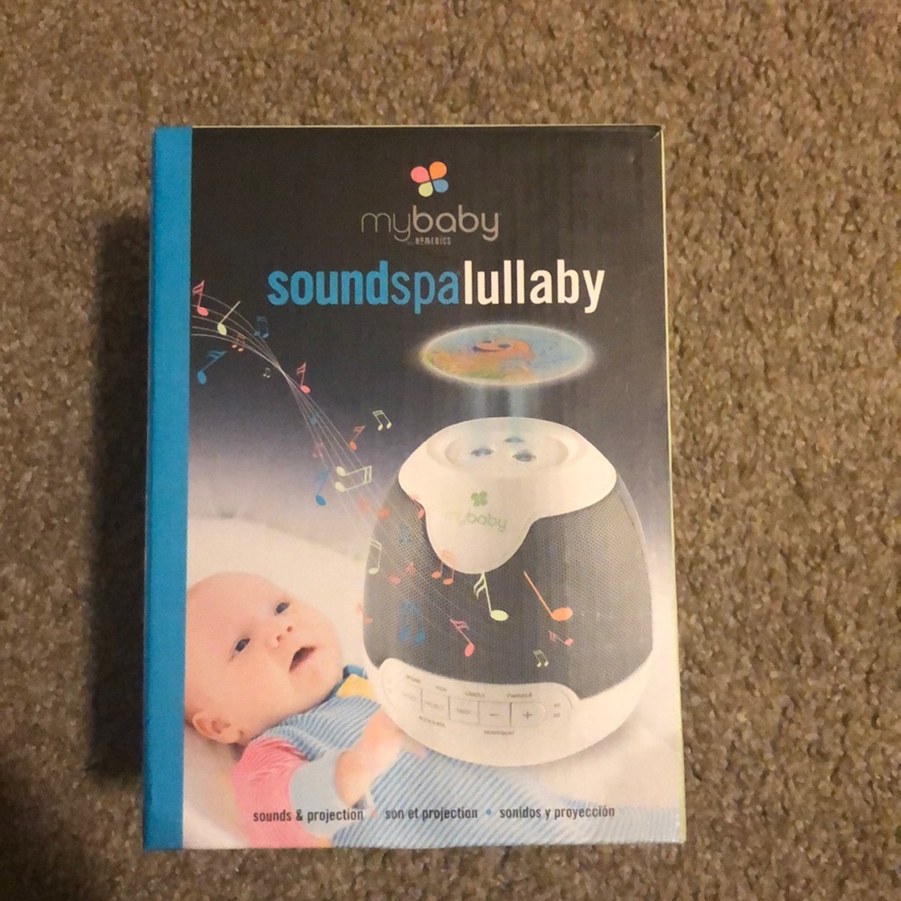 NWT Homedics Sound Spa Lullaby Sounds&Projections
